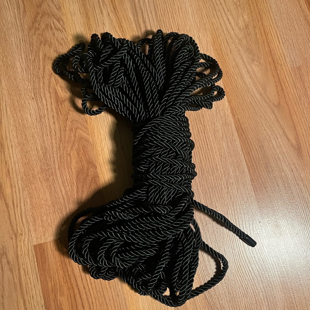 Adult novelty rope - softer feel than regular rope, nicer shade and coloring